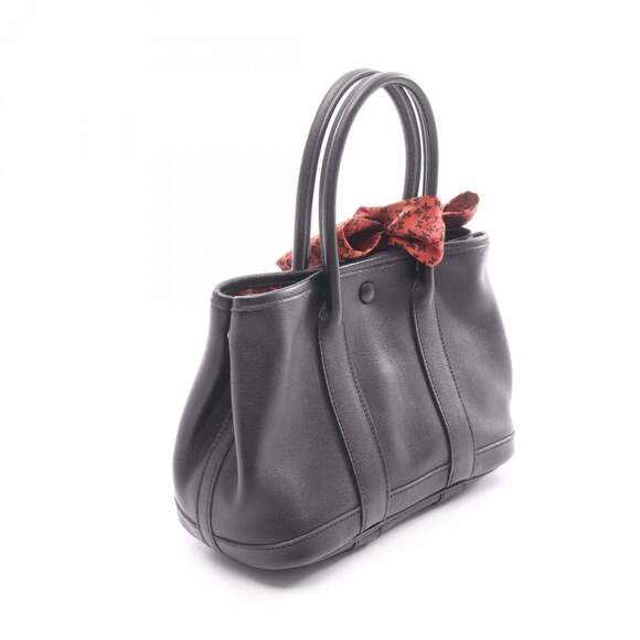 Hermes Hermès Garden Twilly TTPM Handbag, Leather, Swift Women's, Black - Picture 2 of 15